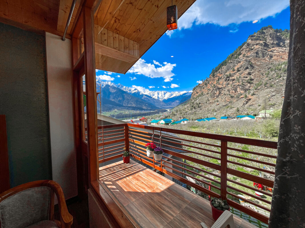 Manali view from sunset haven